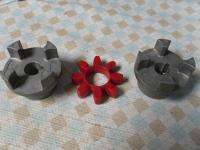 German ROTEX SHAFT COUPLING ASSEMBLY 3 pcs  