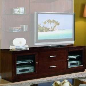    Mocha Modus Hudson 72 Wood Media Console Furniture & Decor