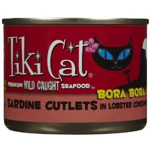   Cat Bora Bora Luau Sardine Cutlets in Lobster Consomme