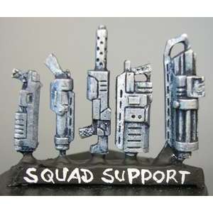 Hasslefree Miniatures Little Bits   Squad support weapons (a) for 