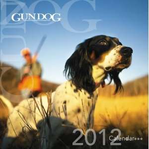  2012 GUN DOG Wall Calendar   New Hunting Gift Office 