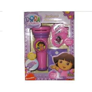  Nickelodeon Dora the Explorer Flashlight w/ 3 Adventure 