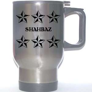  Personal Name Gift   SHAHBAZ Stainless Steel Mug (black 