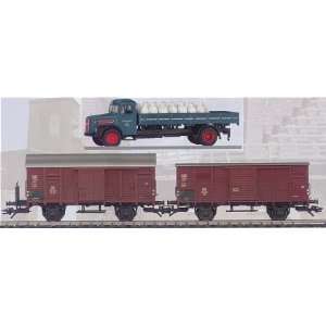  46141 Marklin car set general cargo DB Toys & Games