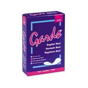  New   Gards Maxi Pads, #4, 250 Individually Boxed Napkins 