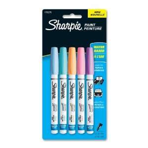 Sharpie Pastel Glitter Paint Marker,Ink Color Pink, Blue, Peach, Aqua 