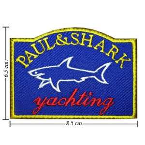  3pcs Paul & Shark Yachting Logo 1 Embroidered Iron on 