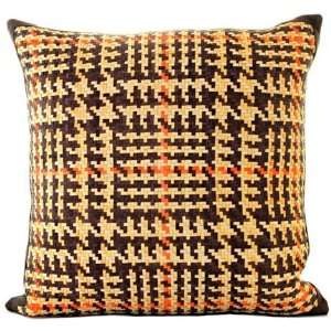  Lance Wovens St. James Marmalade Leather Pillow