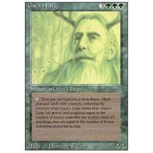    Magic the Gathering   Gaeas Liege   Revised Edition Toys & Games