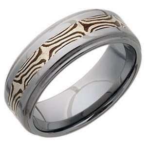   Edges and Shakudo and Sterling Silver Inlay/Tungsten Carbide Jewelry