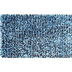  Shaggy Raggy Rug in Blue and Brown