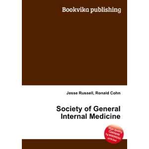  Society of General Internal Medicine Ronald Cohn Jesse 