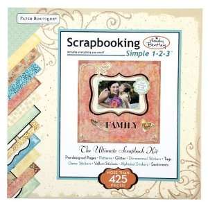  Wendy Bentleys Simple 1 2 3 Scrapbooking Kit [Paperback 