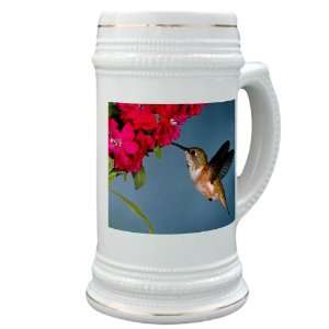 Stein (Glass Drink Mug Cup) Female Rufous Hummingbird