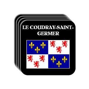 Picardie (Picardy)   LE COUDRAY SAINT GERMER Set of 4 Mini Mousepad 