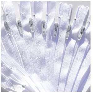   501 White #3 Skirt & Dress (50 Zippers / Pack) Arts, Crafts & Sewing