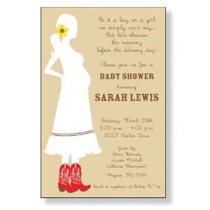  Western Mom Party Invitations