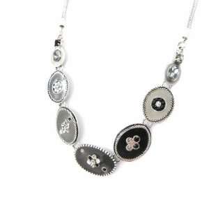  Necklace french touch Angelina gray. Jewelry