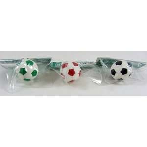  Iwako Japanese Soccer Ball Eraser 3 piece set   Japan 
