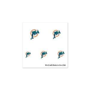  NFL Miami Dolphins Fingernail Tattoo Sheet Sports 