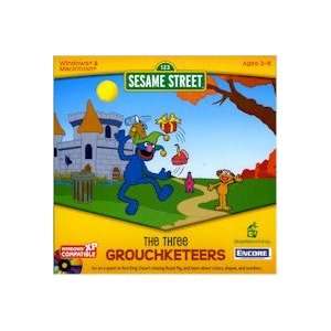 Sesame Street Sesame Street Three Grouchketeers Shapes Colors Numbers 