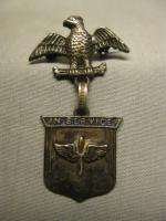   Era Son in Service Sterling Sweetheart Pin US Army Air Corps  