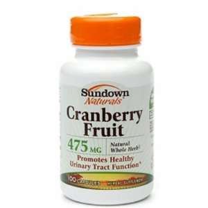  Sundown Naturals  Cranberry Fruit, 100 capsules Health 
