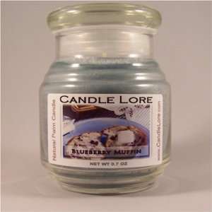  Blueberry Muffin Scented Palm Candle 4.5 oz. Jar