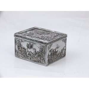    Silver Sanctuary Jewelry Box By Sheila Wolk