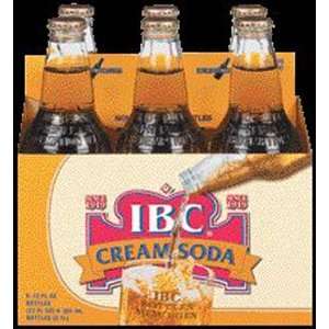 IBC Cream Soda 6 ct   4 Pack Grocery & Gourmet Food