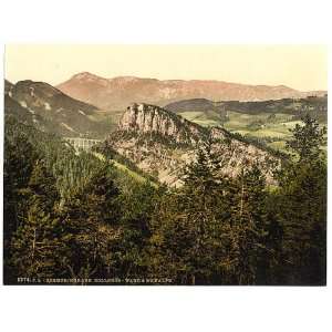  Photochrom Reprint of Semmering Railway, Bolleros Road and 