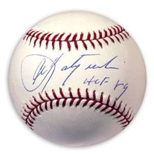 Carl Yastrzemski Autographed Baseball  Details HOF 89 Inscription 
