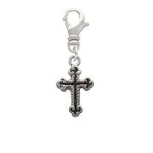  Small Botonee Cross Clip On Charm Arts, Crafts & Sewing