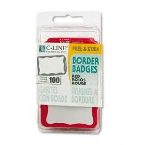  C Line Products   C Line   Self Adhesive Name Badges, 2 x 