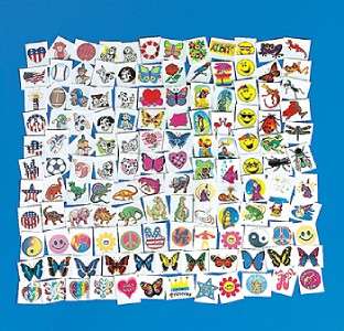   LOT OF ASSORTED KIDS TEMPORARY TATTOOS #Z1034 780984776626  