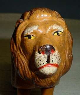 1920s Schoenhut reduced size Lion painted eyes/closed mouth EXCELLENT 