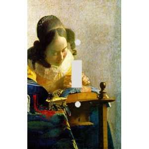  Johannes Vermeer The Lace Maker Decorative Switchplate 