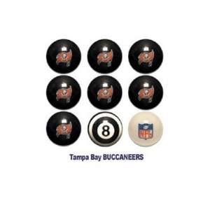  Tampa Bay Buccaneers Billiards Ball Set(7 Team, 1 Cue,1 