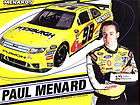 2010 PAUL MENARD #98 MASTERCRAFT NASCAR POSTCARD  