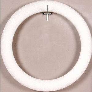   Styrofoam Wreath Bulk 12x 1.25x .75 White Arts, Crafts & Sewing