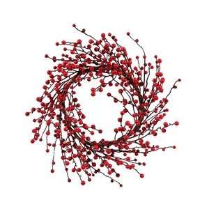 24 Red Mix Berry Wreath Outdoor Arts, Crafts & Sewing