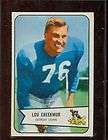 1954 Bowman 85 Lou Creekmur Detroit Lions PSA 7 NM  