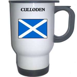  Scotland   CULLODEN White Stainless Steel Mug 