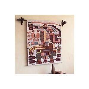  NOVICA Wool tapestry, Paracas Images