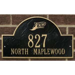  Tampa Bay Rays Black & Gold Personalized Address Plaque 