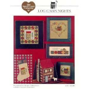  Log Cabin Nights   Counted Cross Stitch Designs by Needl 