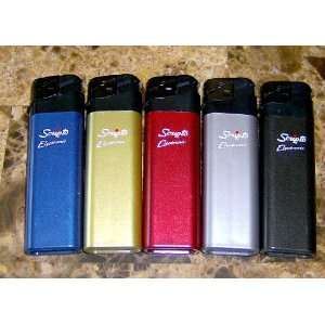 LOT OF 5 ELECTRONIC SCRIPTO LIGHTERS FULL SIZE  Kitchen 