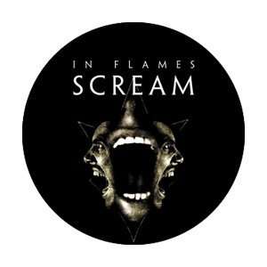  IN FLAMES SCREAM BUTTON Toys & Games