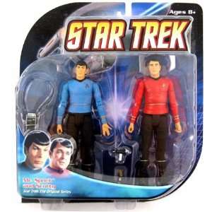  Star Trek Figure 2 Pack   Spock & Scotty Toys & Games
