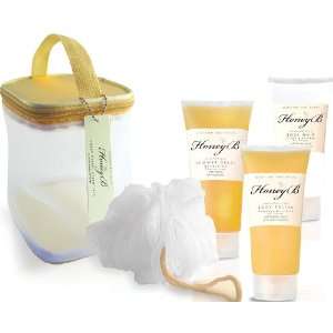  Scottish Fine Soaps Honey B Sweet Travel Shower Essentials 